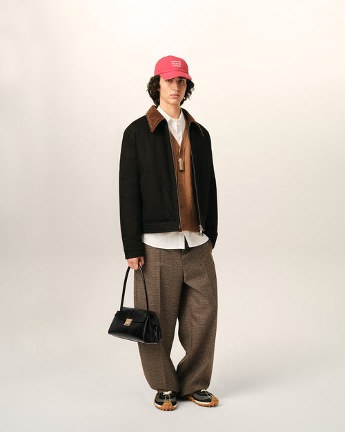 Small black cow leather Mimi bag - 2 - Ami Paris