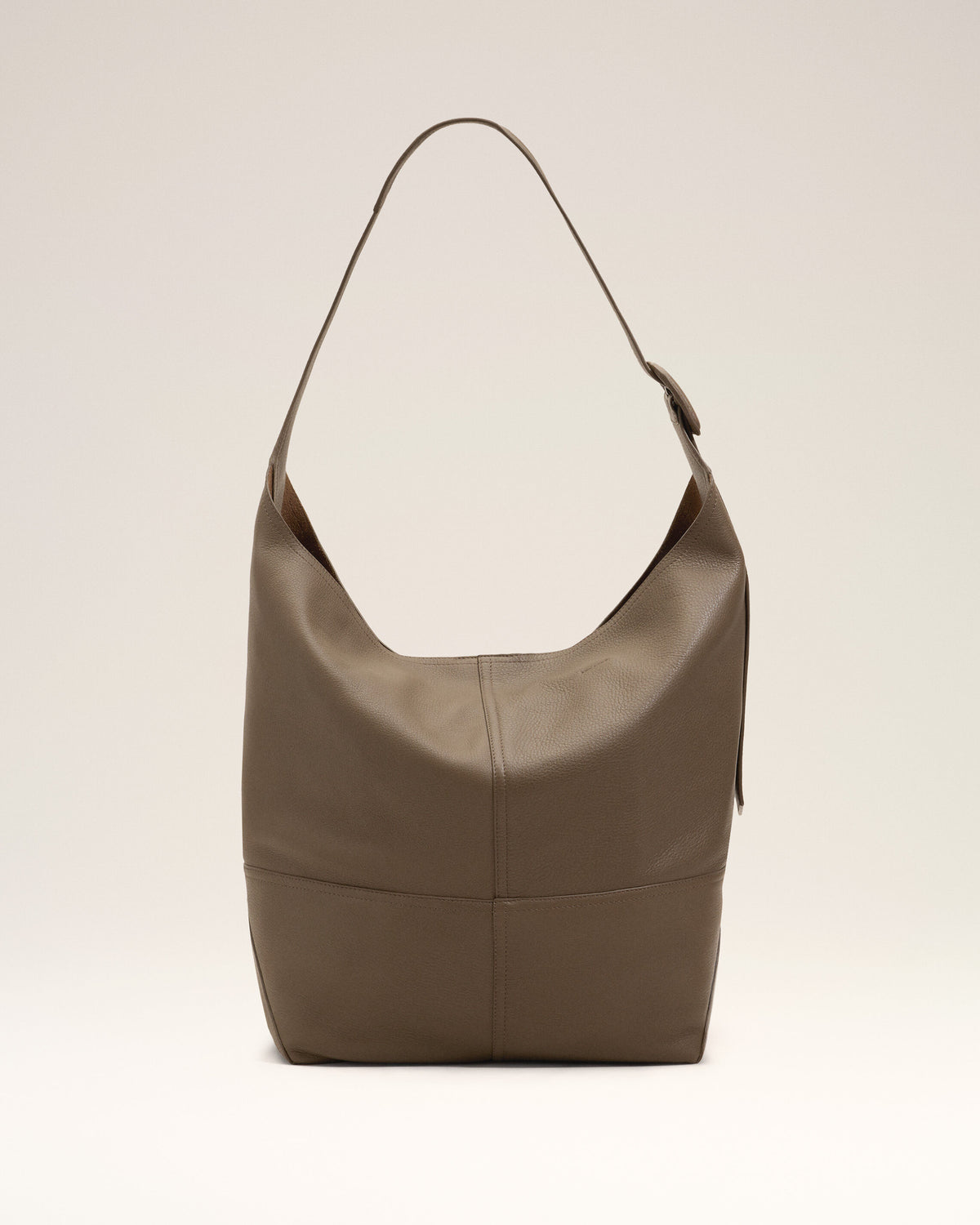 Brown taurillon leather Etienne crossbody bag - 10