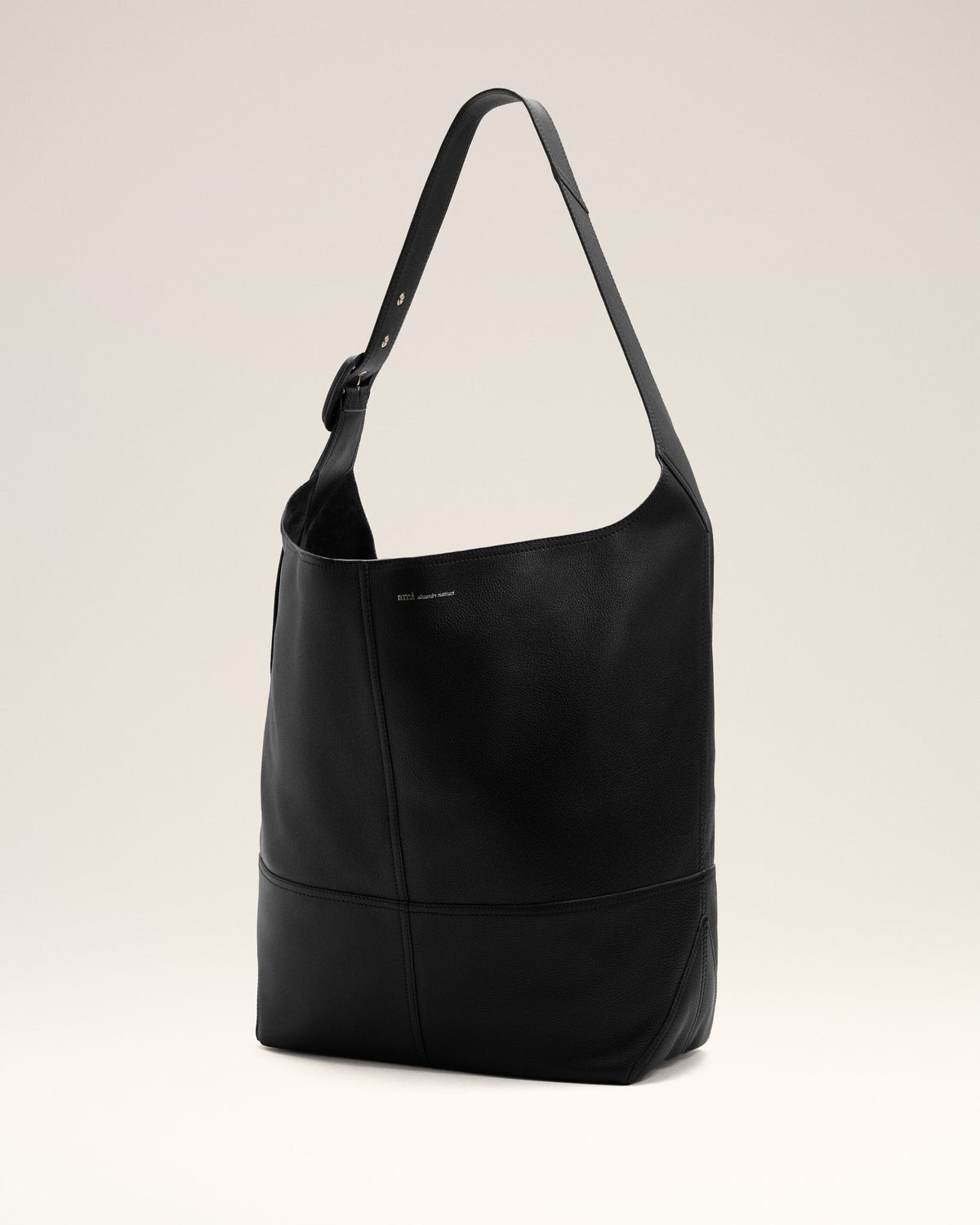 Black Soft Leather Etienne Crossbody Bag - 9