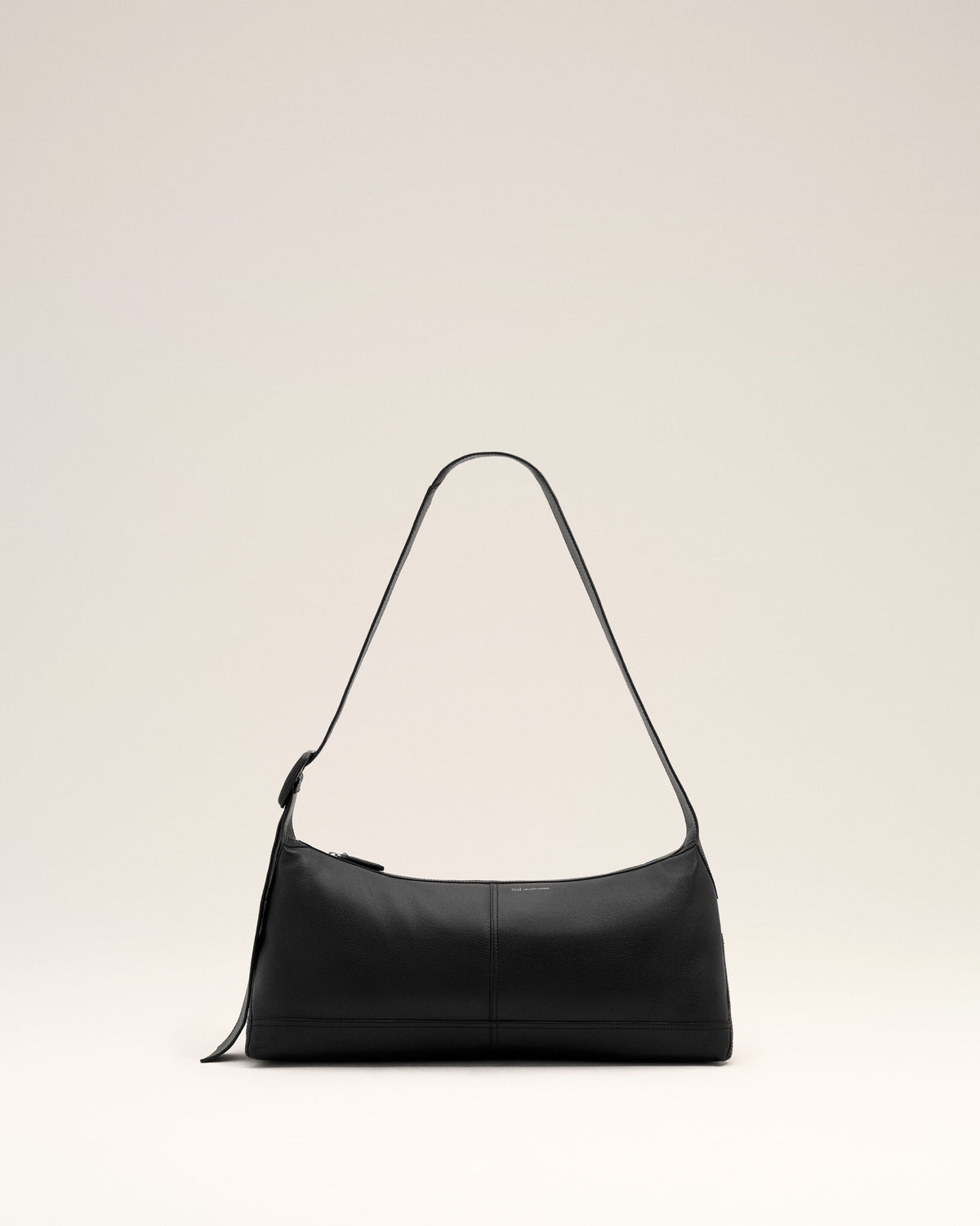 Petit sac crossbody Etienne noir en cuir de taurillon - 8