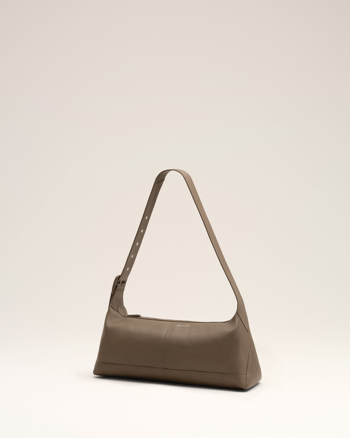 Petit sac crossbody Etienne marron en cuir de taurillon - 3