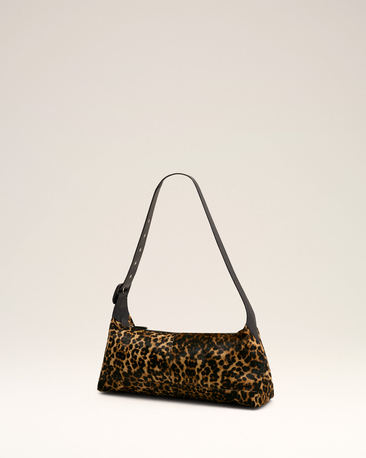 Small cowhide leather leopard printed Etienne crossbody bag - 3