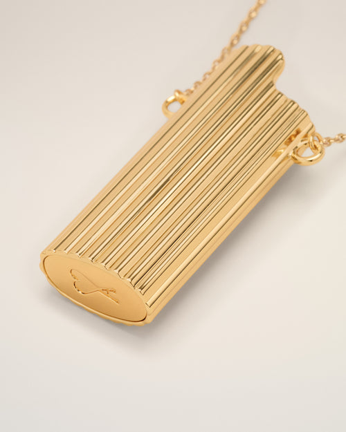 Collier porte briquet doré en laiton doré - Femme - 9 - AMI Paris - Ami Paris