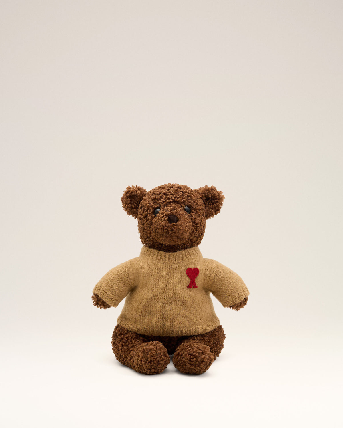 Brown teddy bear with Ami de Coeur - 1