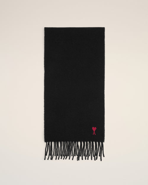 Echarpe grise en laine Ami de Coeur - Homme - 1 - AMI Paris - Ami Paris