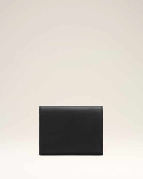 Portefeuille à triple volet noir en cuir de vachette Ami de Coeur - Homme - 2 - AMI Paris - Ami Paris