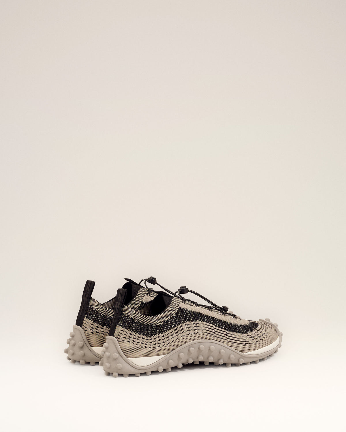 Beige Knit Mirage Sneakers - 10