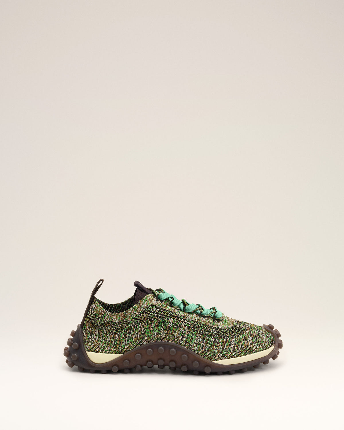Green knit Mirage sneakers - 6