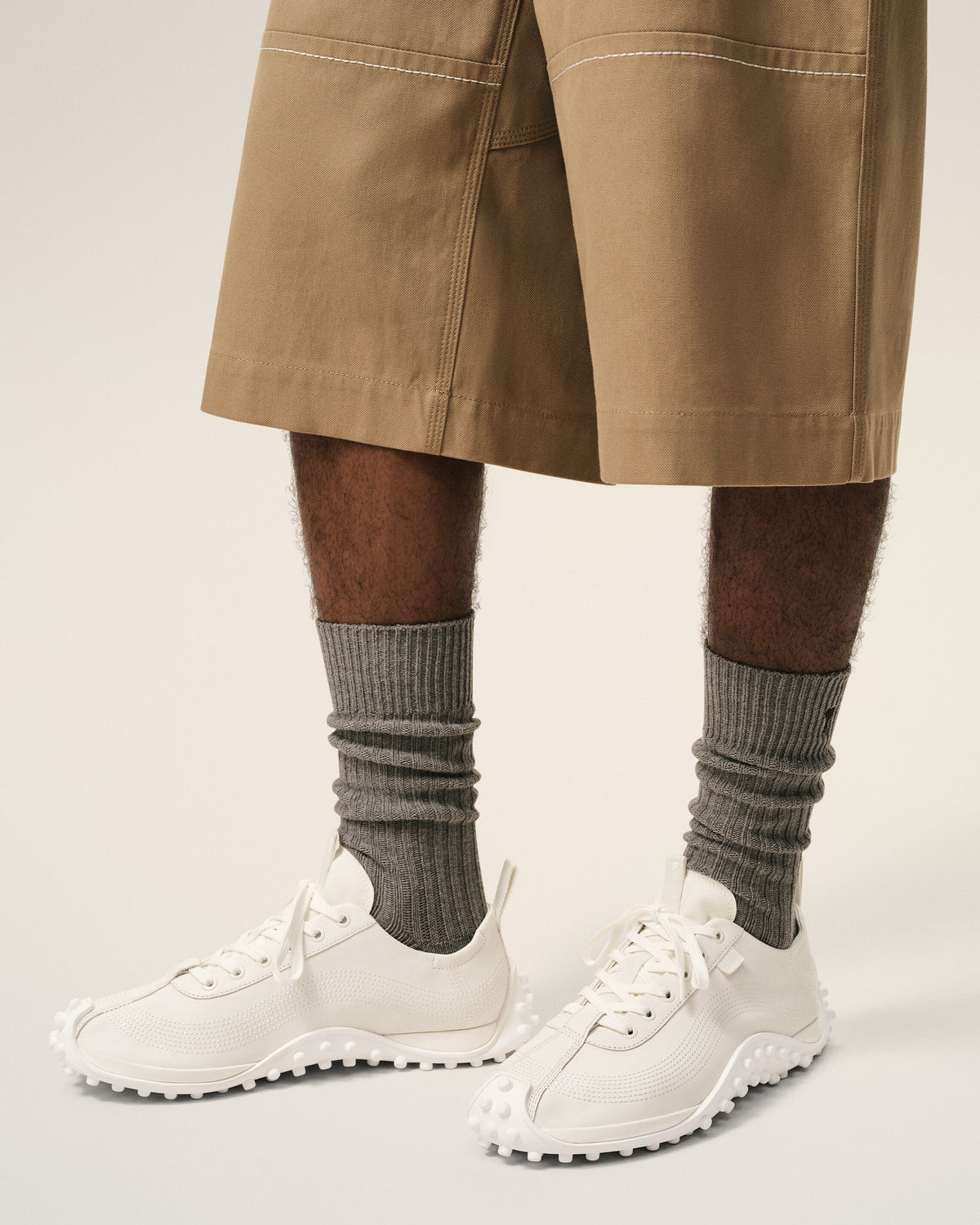 White cow leather Mirage sneakers - 2