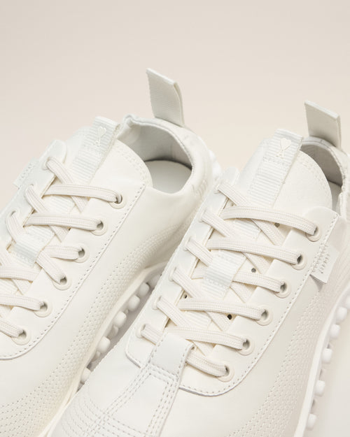 White cow leather Mirage sneakers - Woman - 11 - AMI Paris - Ami Paris