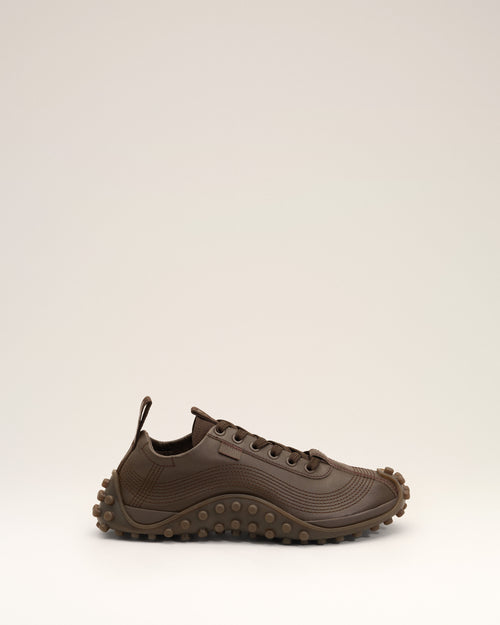 Sneakers Mirage marron en cuir de veau - 4 - Ami Paris