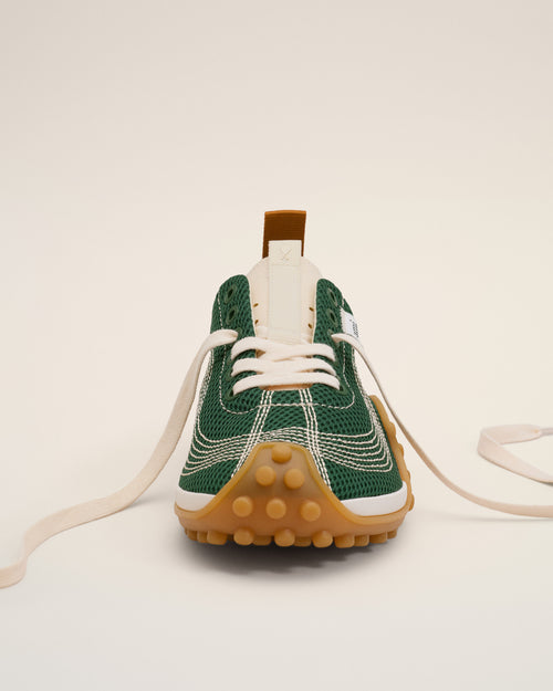 Green mesh Mirage sneakers - Man - 5 - AMI Paris - Ami Paris