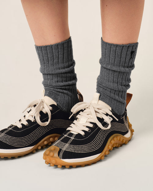                             Sneakers Mirage noires en mesh - 3                         - Ami Paris