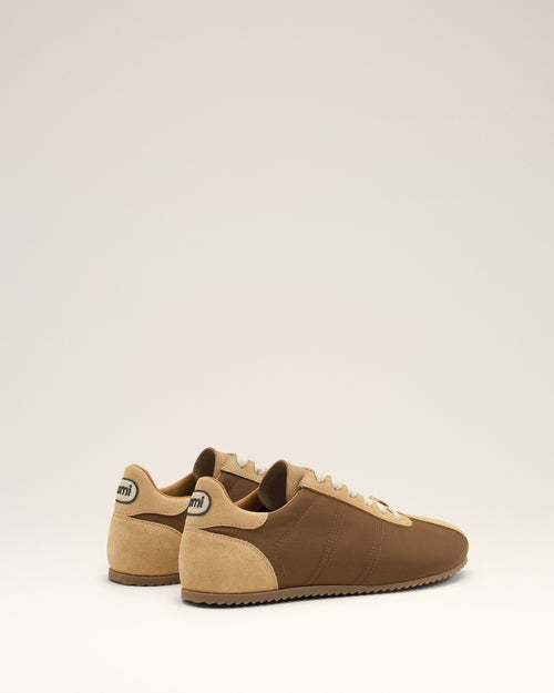 Zapatillas Soft de nailon marrón - Hombre - 4 - AMI Paris - Ami Paris