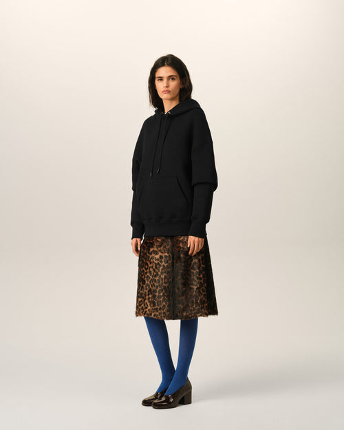Cotton hoodie with embossed Ami de Coeur - Femme - 12 - AMI Paris - Ami Paris