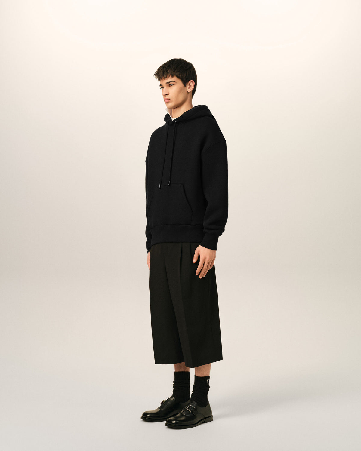 Cotton hoodie with embossed Ami de Coeur - 6