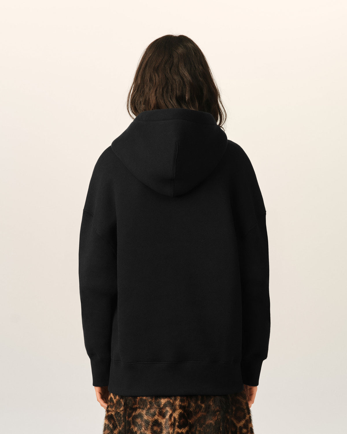 Cotton hoodie with embossed Ami de Coeur - 11