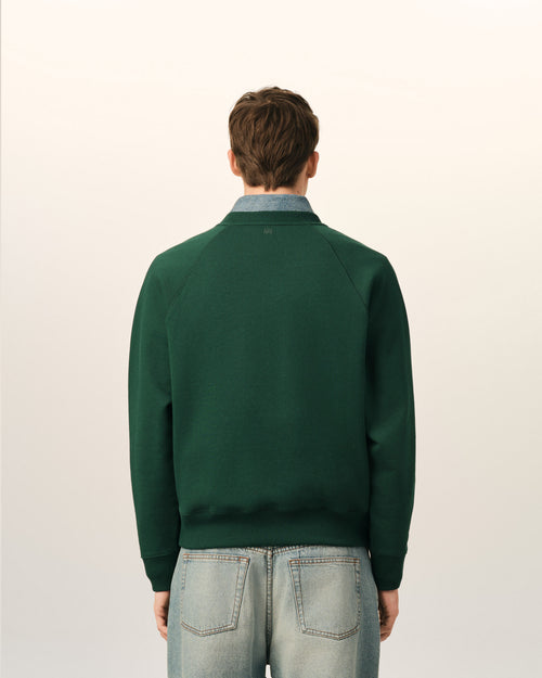 Cotton "Don't forget to love" sweatshirt - Homme - 5 - AMI Paris - Ami Paris