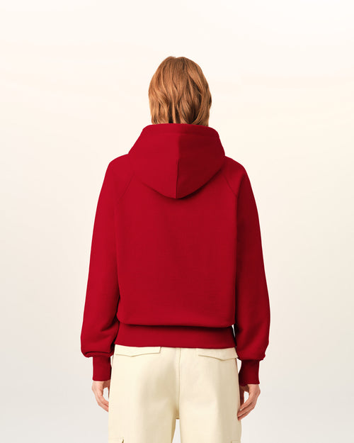 Cotton hoodie with Ami Paris embroidery - Femme - 12 - AMI Paris - Ami Paris