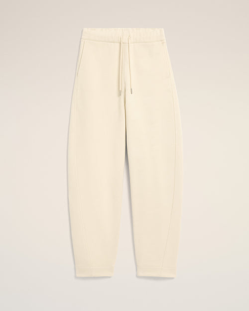 White cotton track pants with heritage Ami Paris label - 1 - Ami Paris