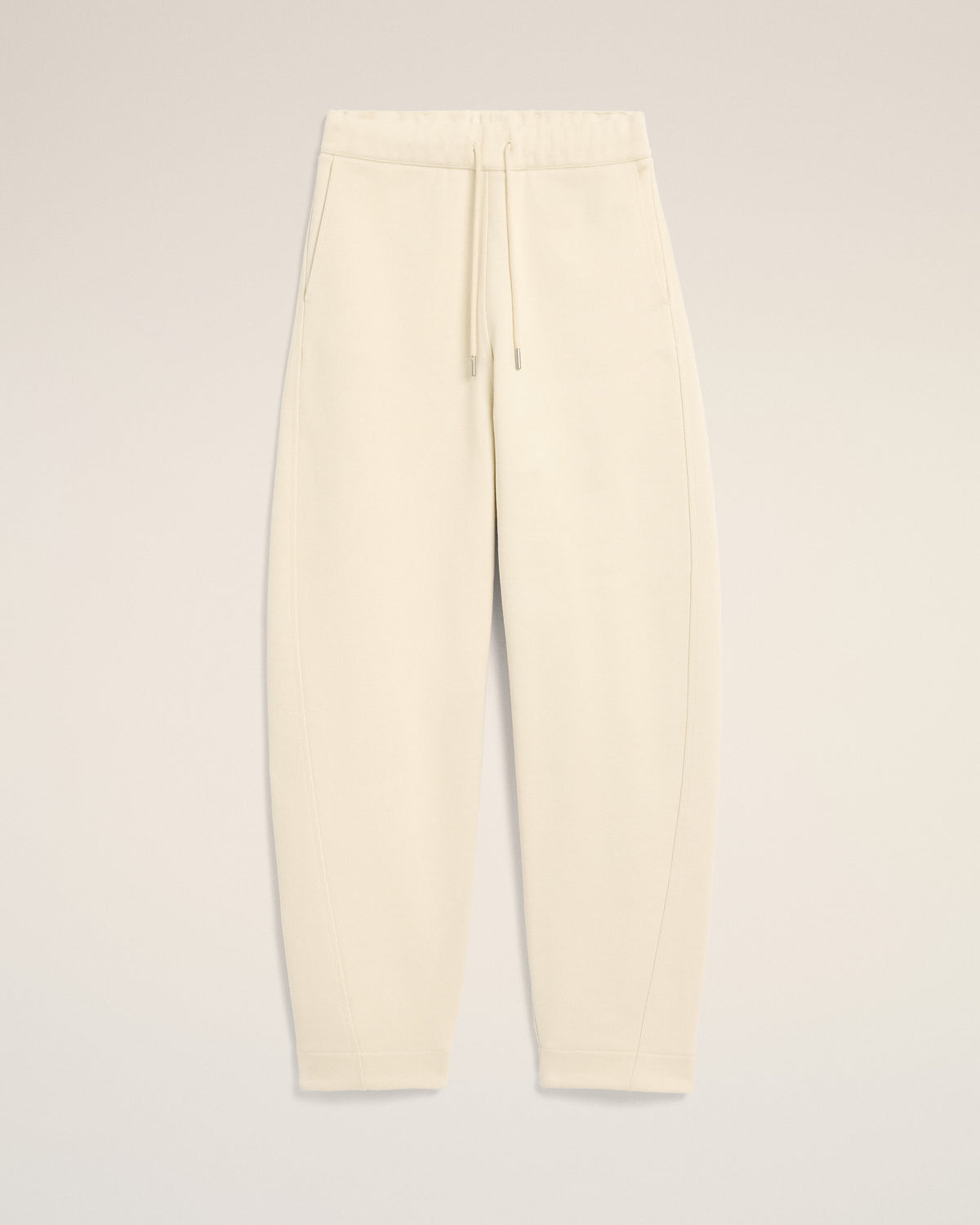 Pantalón deportivo blanco de algodón con etiqueta heritage Ami Paris - 7