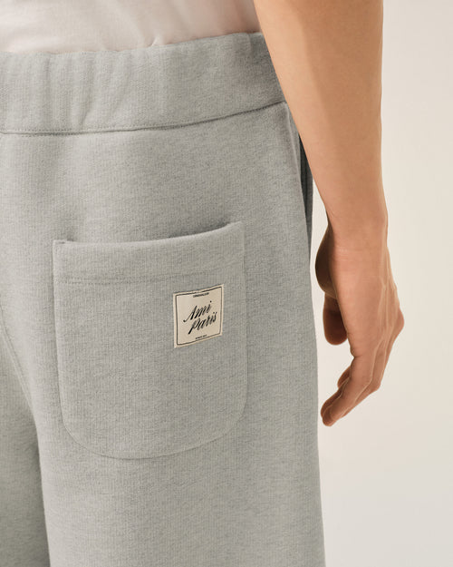 Cotton track pants with heritage Ami Paris label - Homme - 5 - AMI Paris - Ami Paris