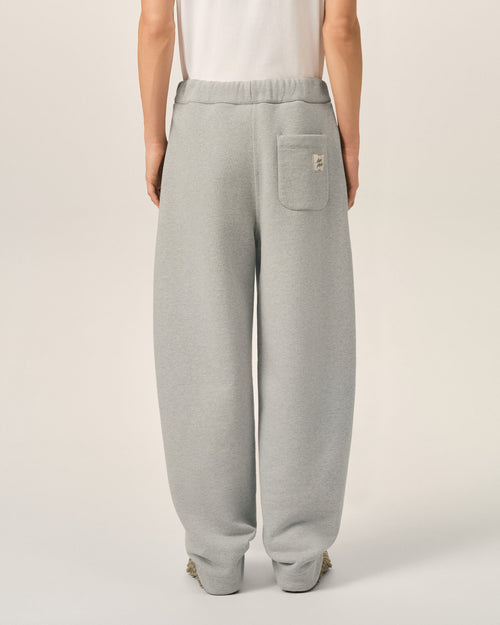 Cotton track pants with heritage Ami Paris label - Homme - 4 - AMI Paris - Ami Paris
