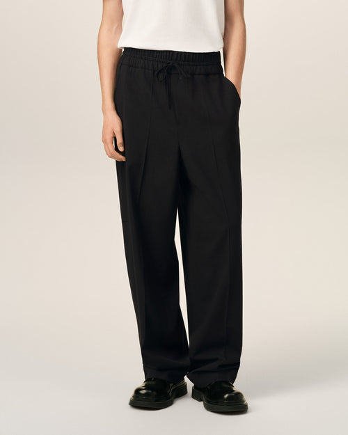 Elasticated-waist wool trousers - Homme - 3 - AMI Paris - Ami Paris