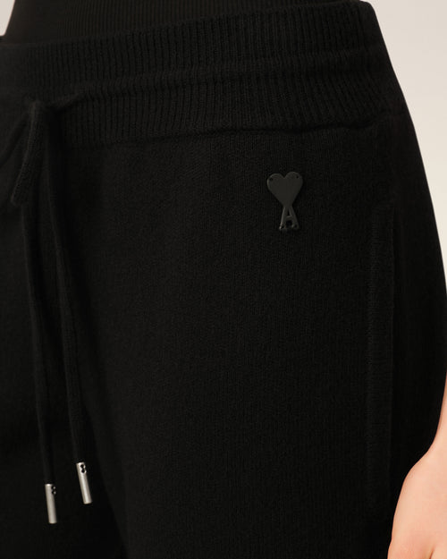Black wool track pants - Woman - 12 - AMI Paris - Ami Paris