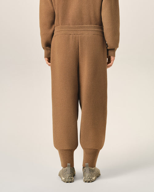 Brown wool track pants - Man - 4 - AMI Paris - Ami Paris