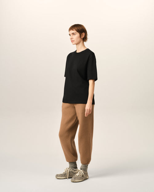 Cotton t-shirt with embossed Ami de Coeur - Femme - 12 - AMI Paris - Ami Paris