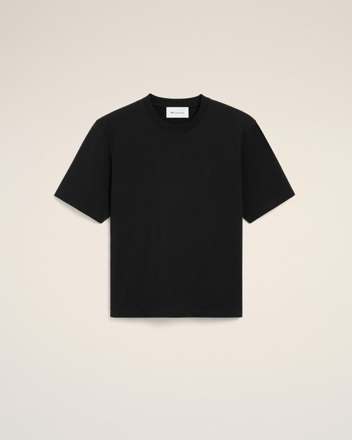 Cotton t-shirt with embossed Ami de Coeur - 7
